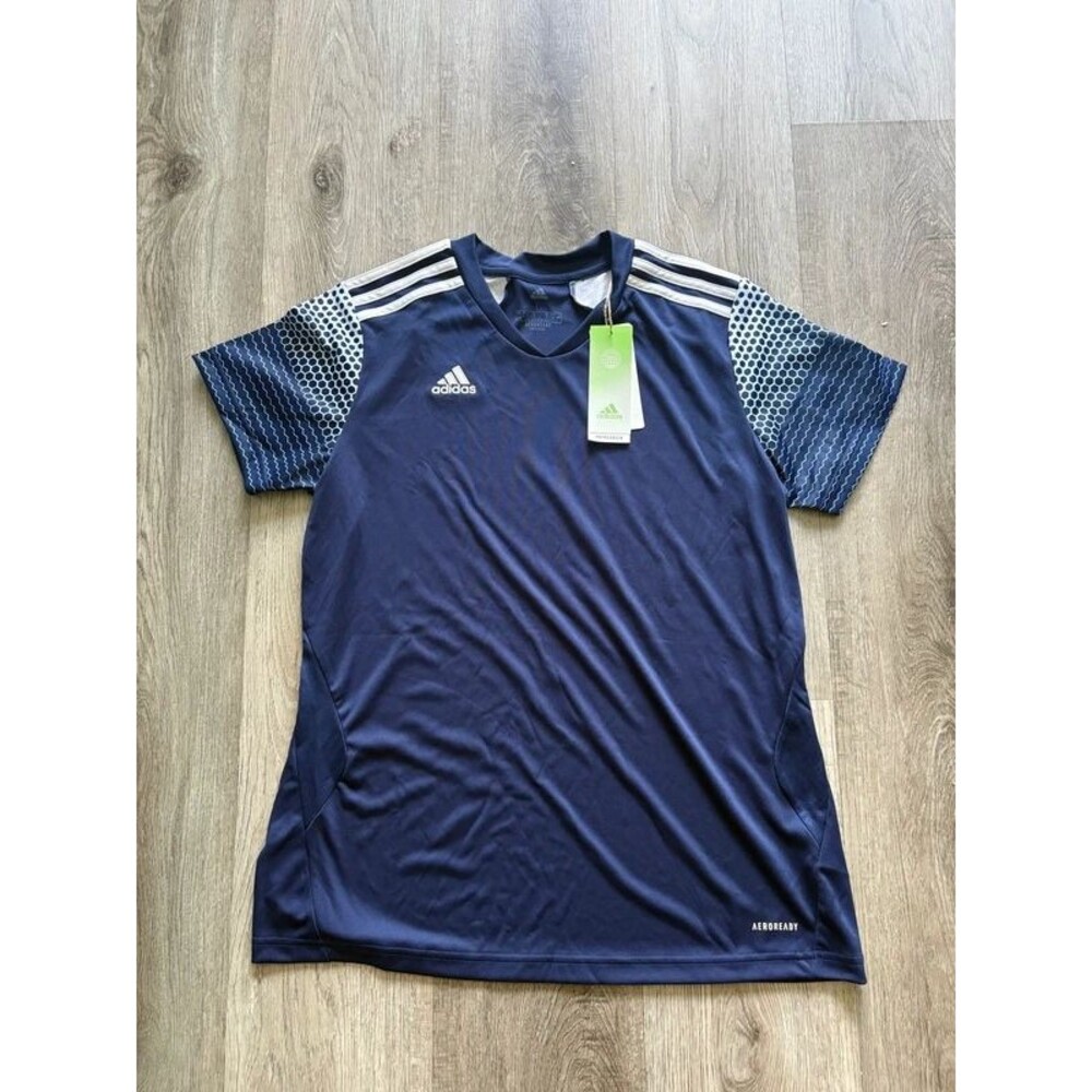 New Adidas Women’s Regista 20 Soccer Jersey Navy Blue – Size L